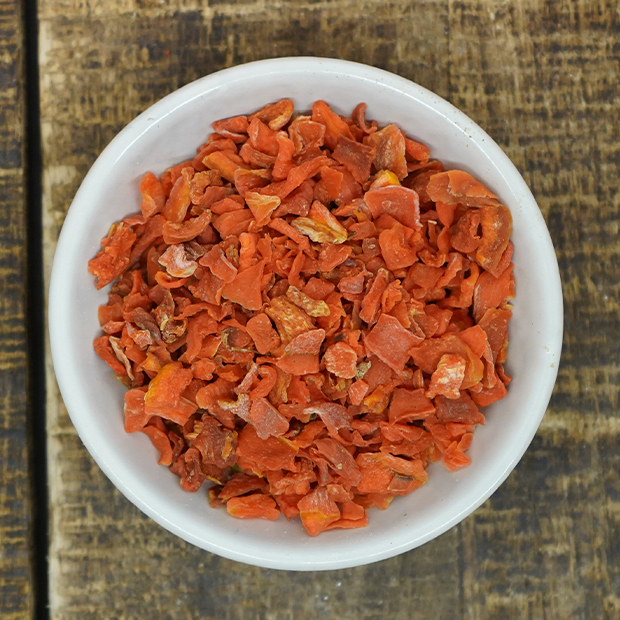 Carrots cubes