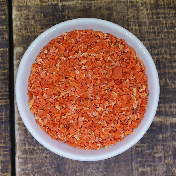 Carrots granulated